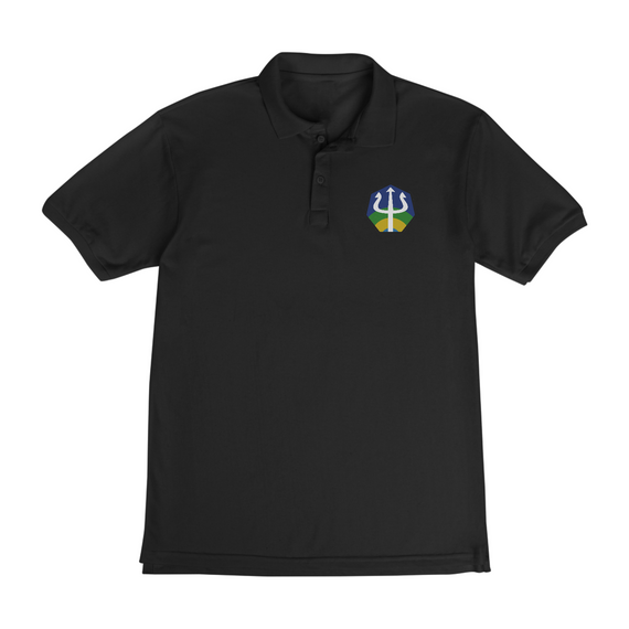 camisa polo - base milita -  logo minimalista 