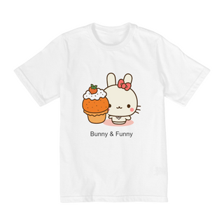 Bunny & Funny - Camiseta Infantil (10, 12 e 14 anos)