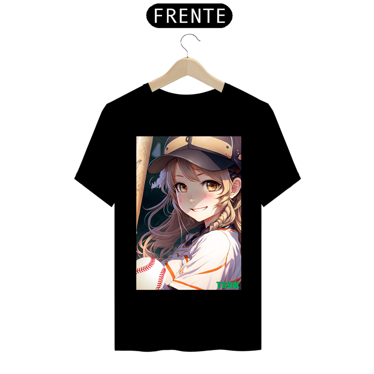 Nome do produto: Camiseta TSDK - Manga - Softball menina