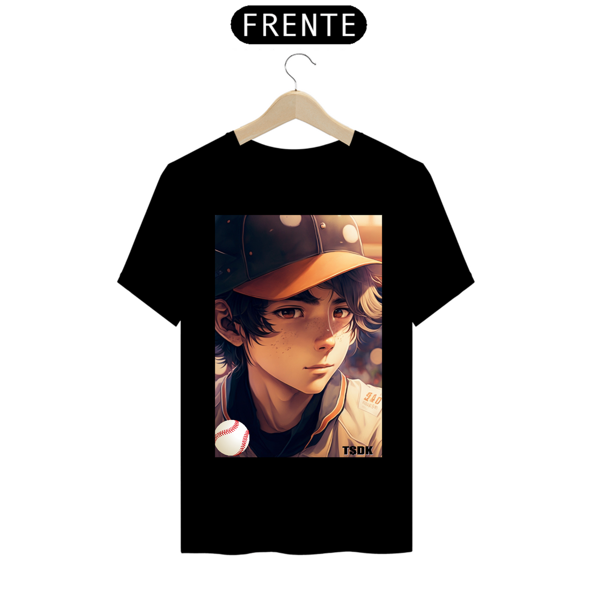 Nome do produto: Camiseta TSDK - Manga - baseball boy