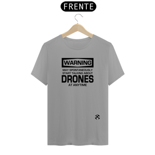 Nome do produtoCamiseta Talk Drones