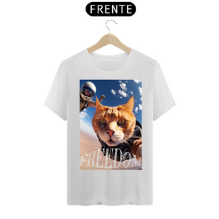 Nome do produtoCamisa Gato Paraquedista.