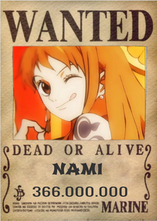 POSTER ONE PIECE NAMI
