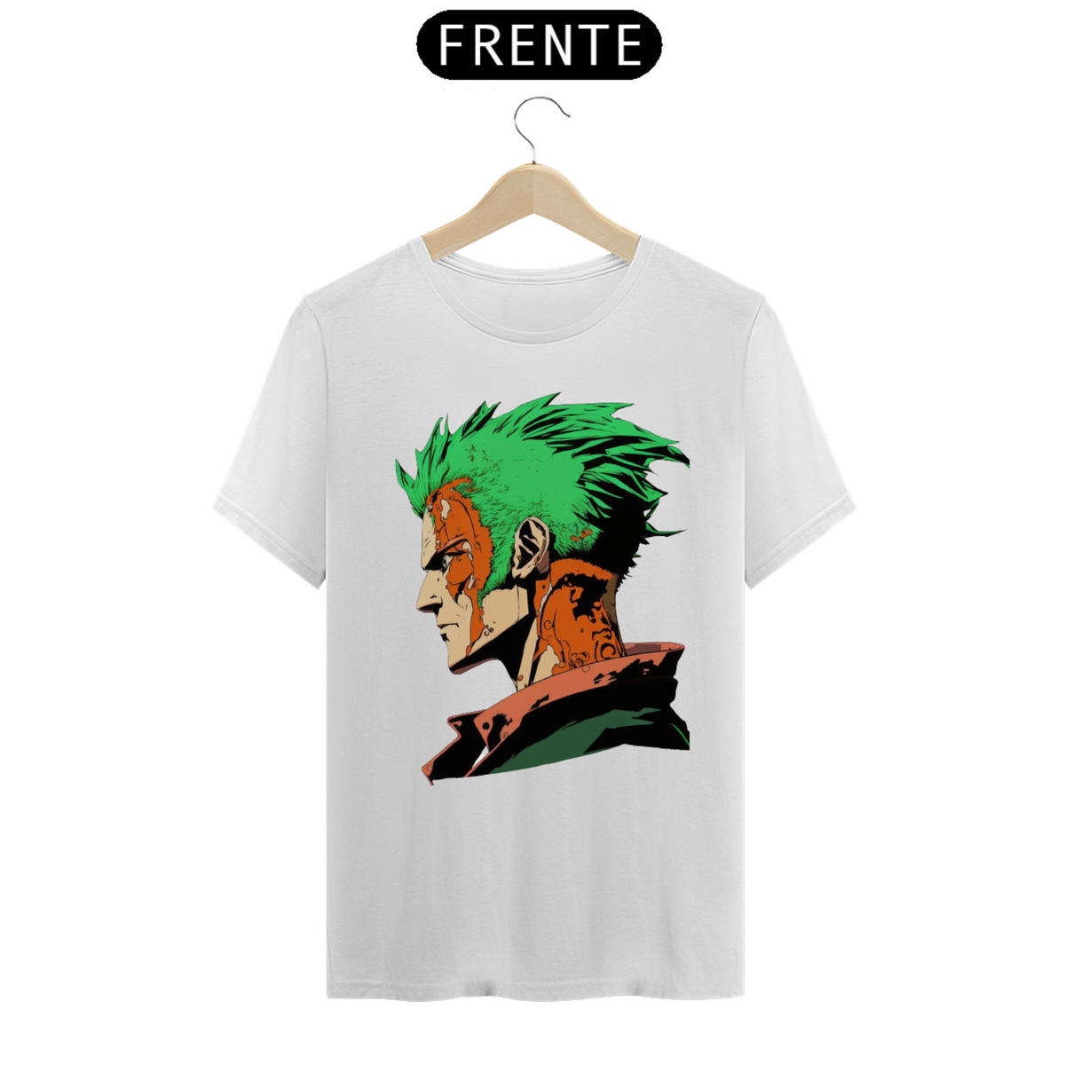 Nome do produto: Camisa One Piece Roronoa Zoro
