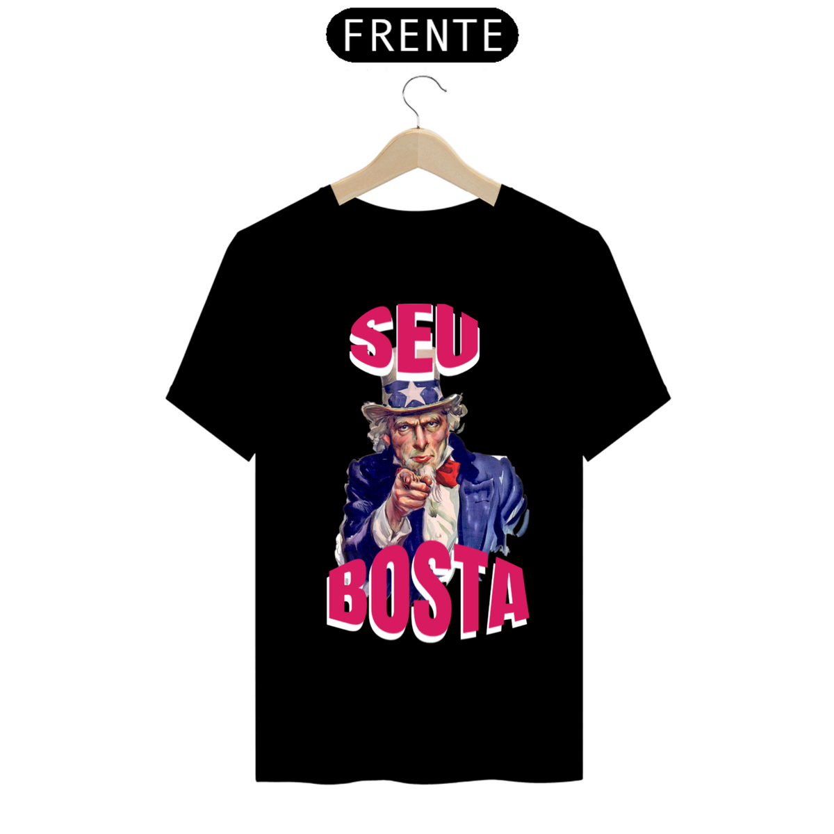 Nome do produto: Camisa- SEU BOSTA.