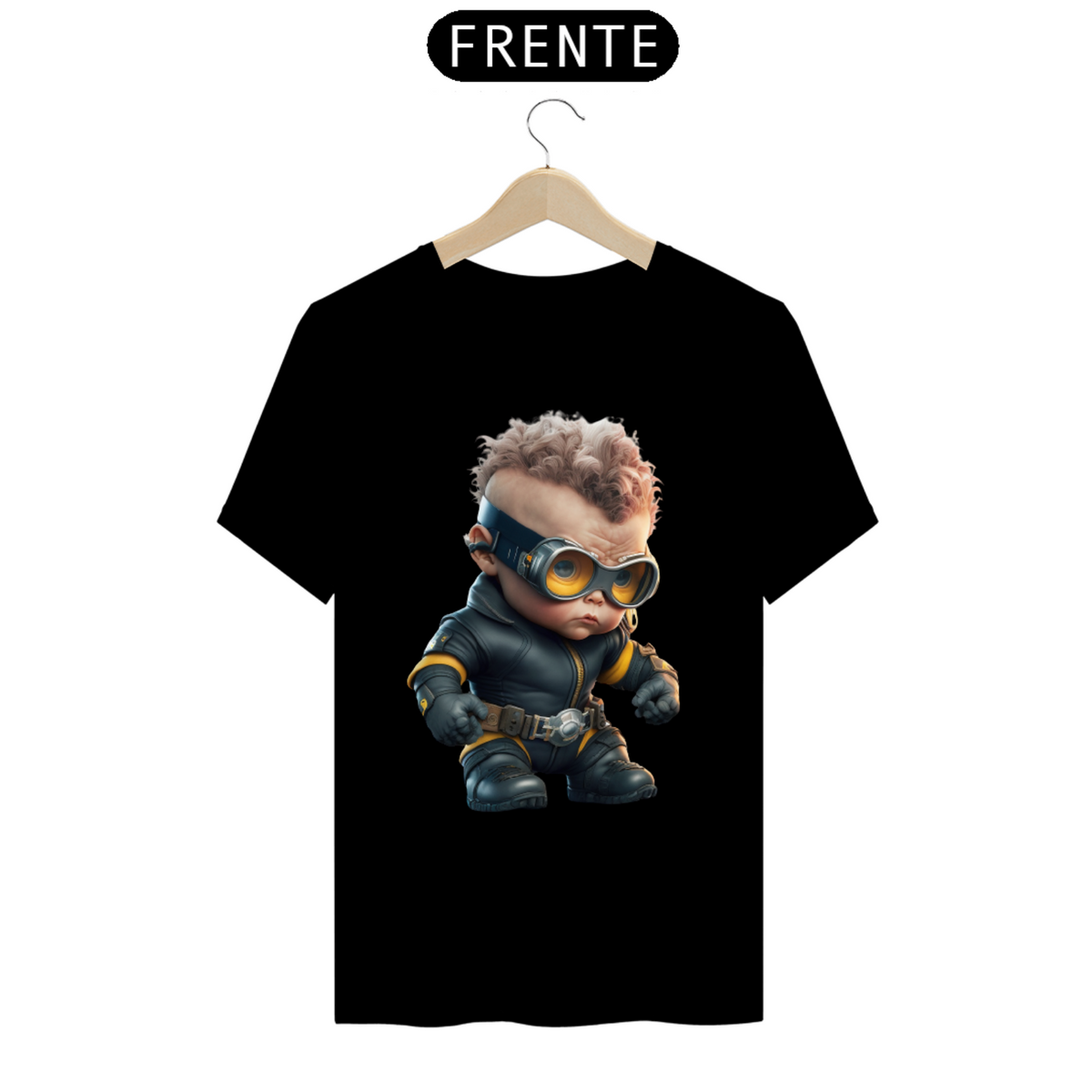 Nome do produto: Camisa Bebe Ciclope x-men