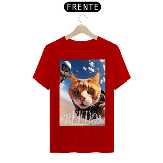 Nome do produtoCamisa Gato Paraquedista.