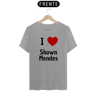 Nome do produtoCamiseta Unissex - Shawn Mendes I Love Shawn Mendes