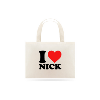 Nome do produtoEcobag - Jonas Brothers I Love Nick