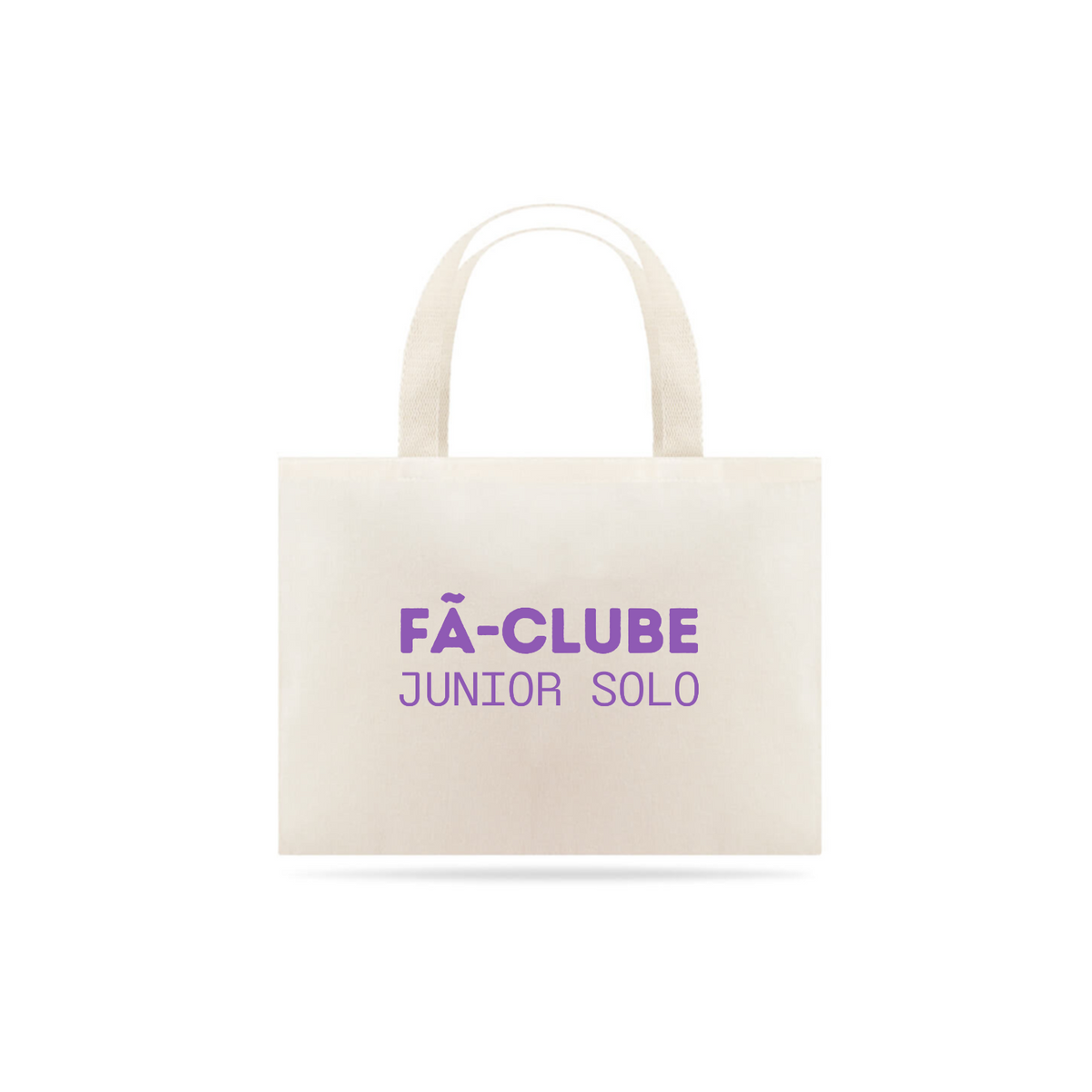 Nome do produto: ECOBAG JUNIOR FÃ CLUBE JUNIOR SOLO