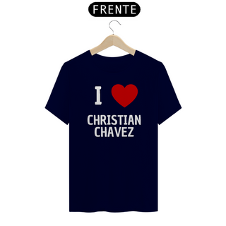 Nome do produtoCamiseta Unissex - RBD I Love Christian Chavez