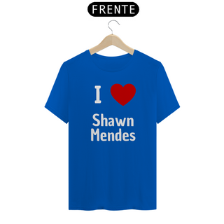 Nome do produtoCamiseta Unissex - Shawn Mendes I Love Shawn Mendes