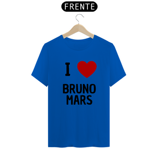 Nome do produtoCamiseta Unissex - Bruno Mars I Love Bruno Mars