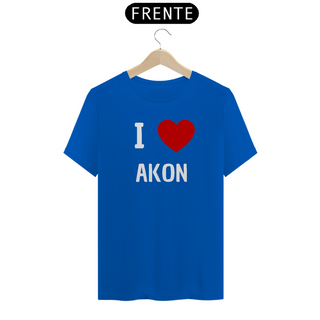 Nome do produtoCamiseta Unissex - Akon I Love Akon