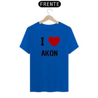 Nome do produtoCamiseta Unissex - Akon I Love Akon