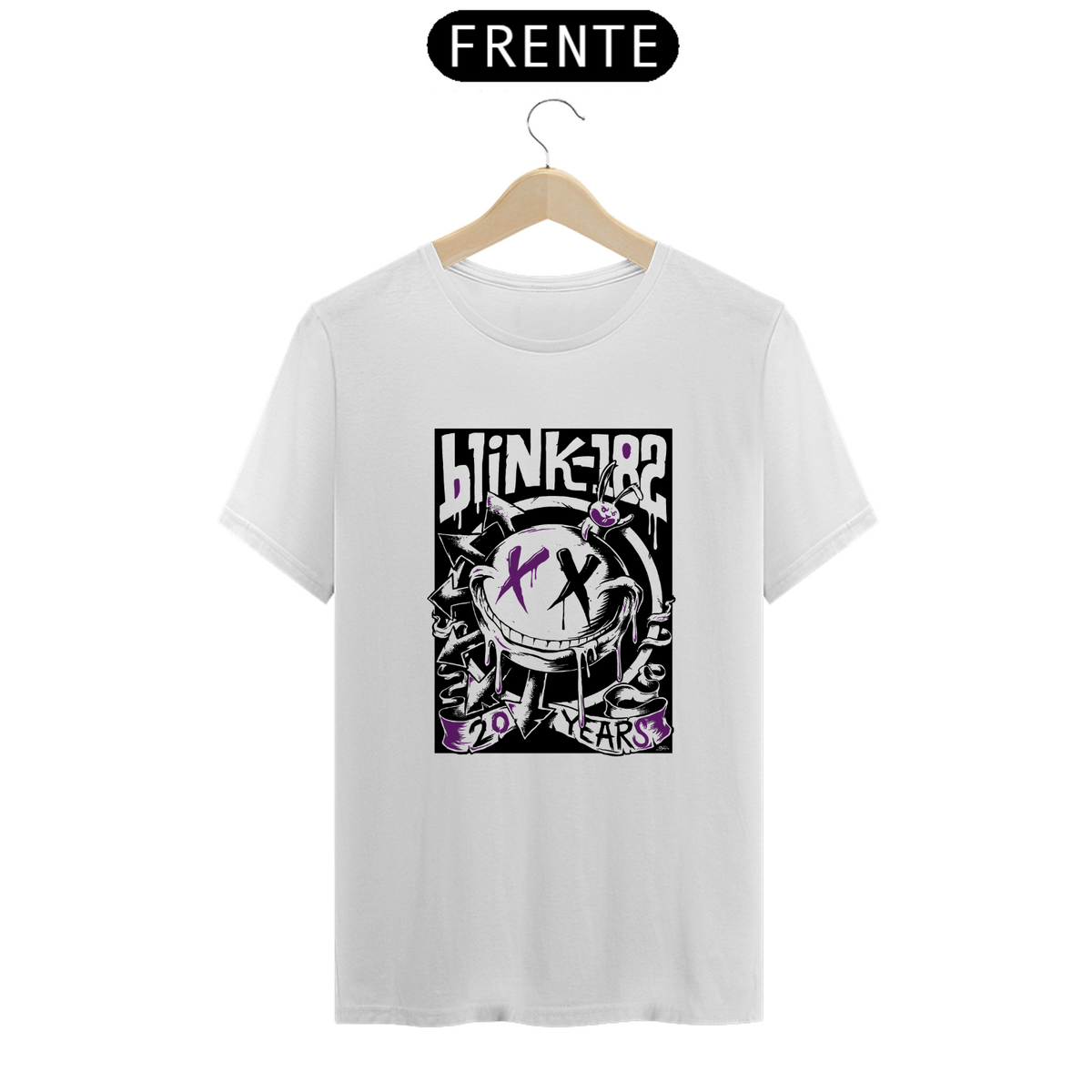Nome do produto: Camiseta Unissex - Blink 182 20 Years