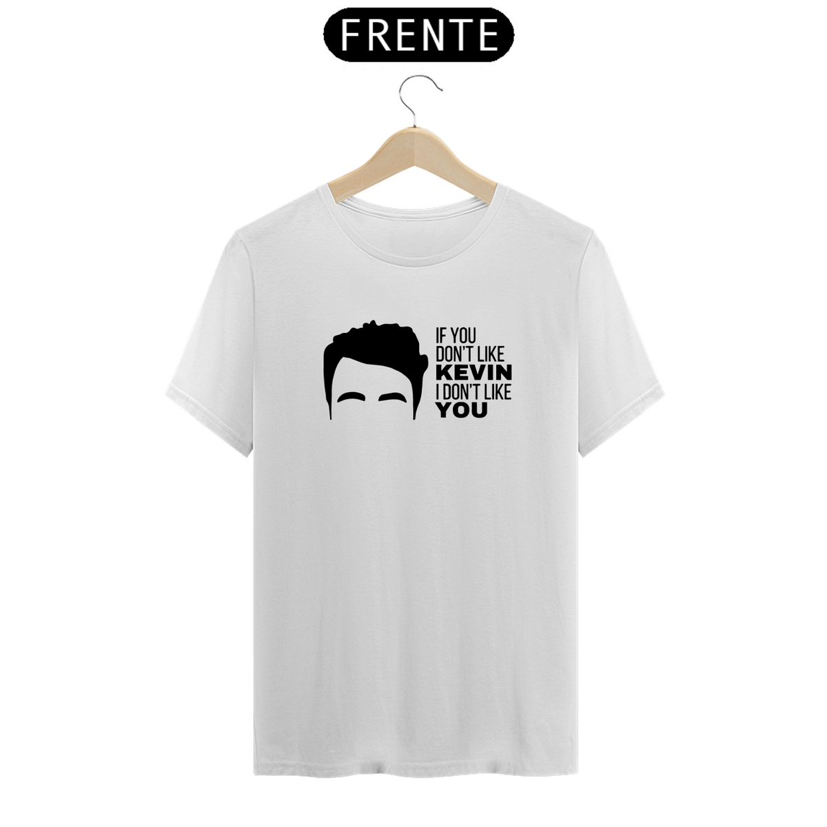 Nome do produto: Camiseta Unissex - Jonas Brothers Don\'t Like Kevin