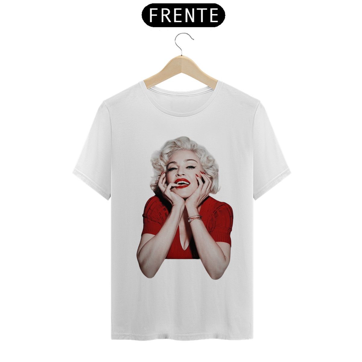 Nome do produto: Camiseta Unissex - Madonna