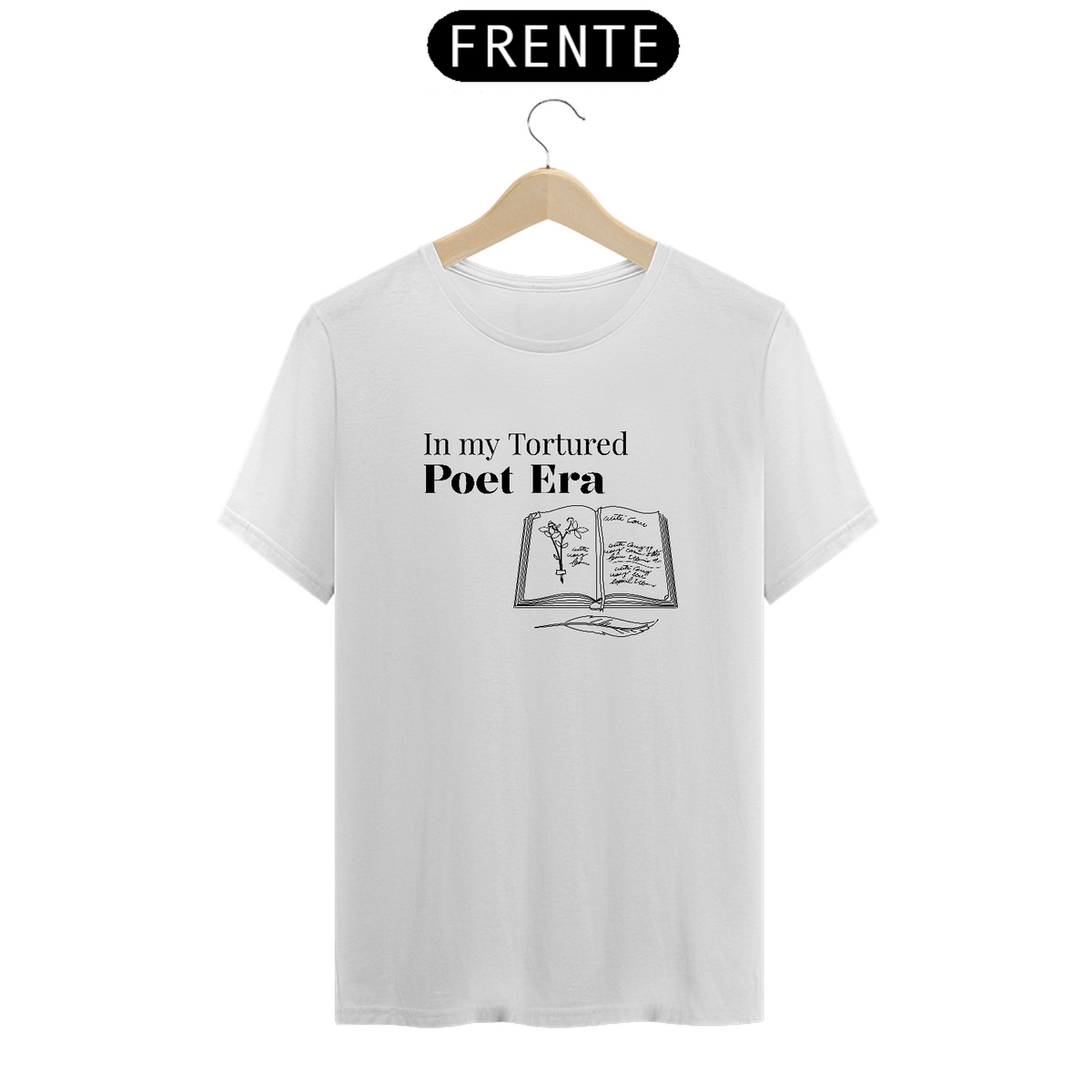 Nome do produto: Camiseta Unissex - Taylor Swift In My Tortured Poet Era