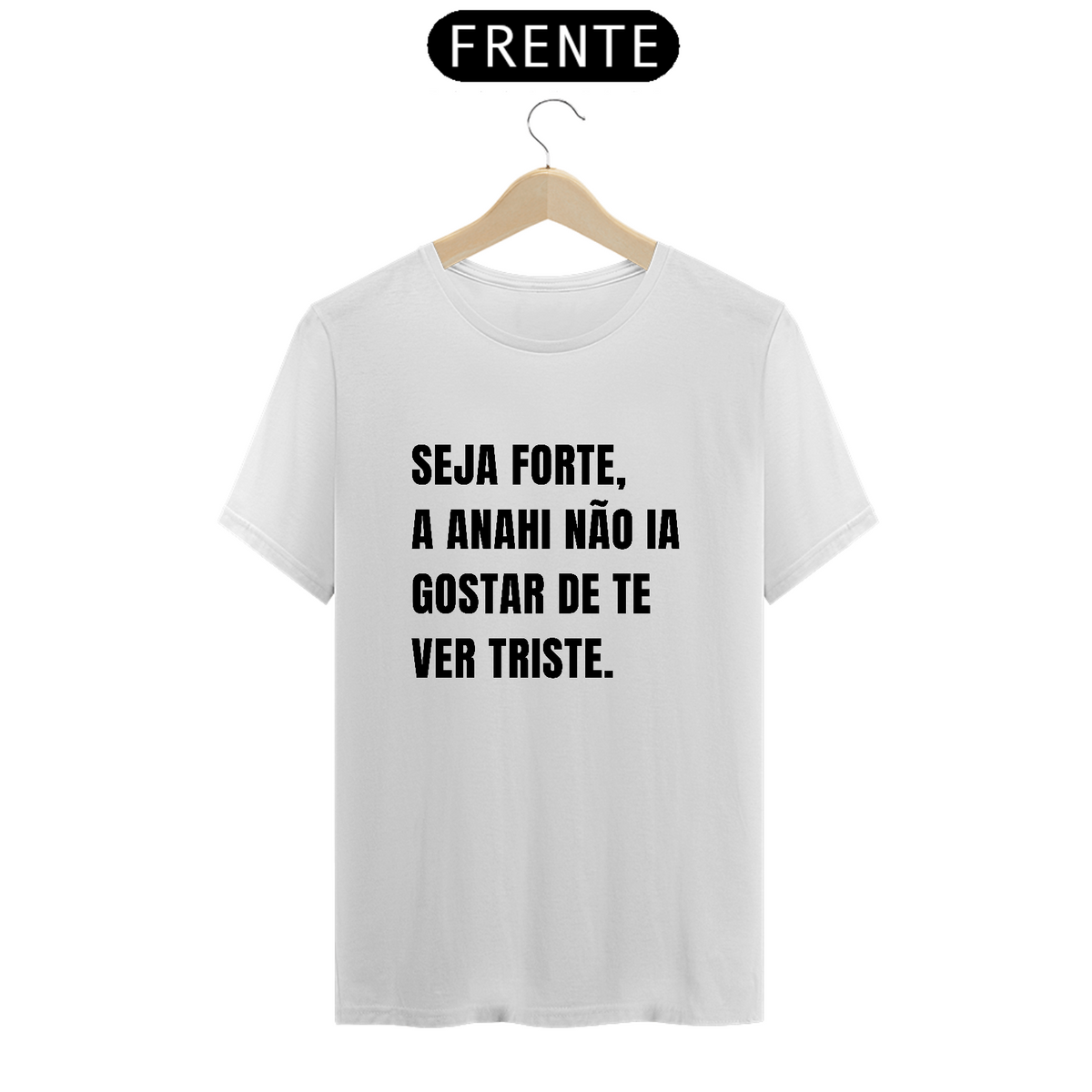 Nome do produto: Camiseta Unissex - RBD Seja Forte pela Anahi 