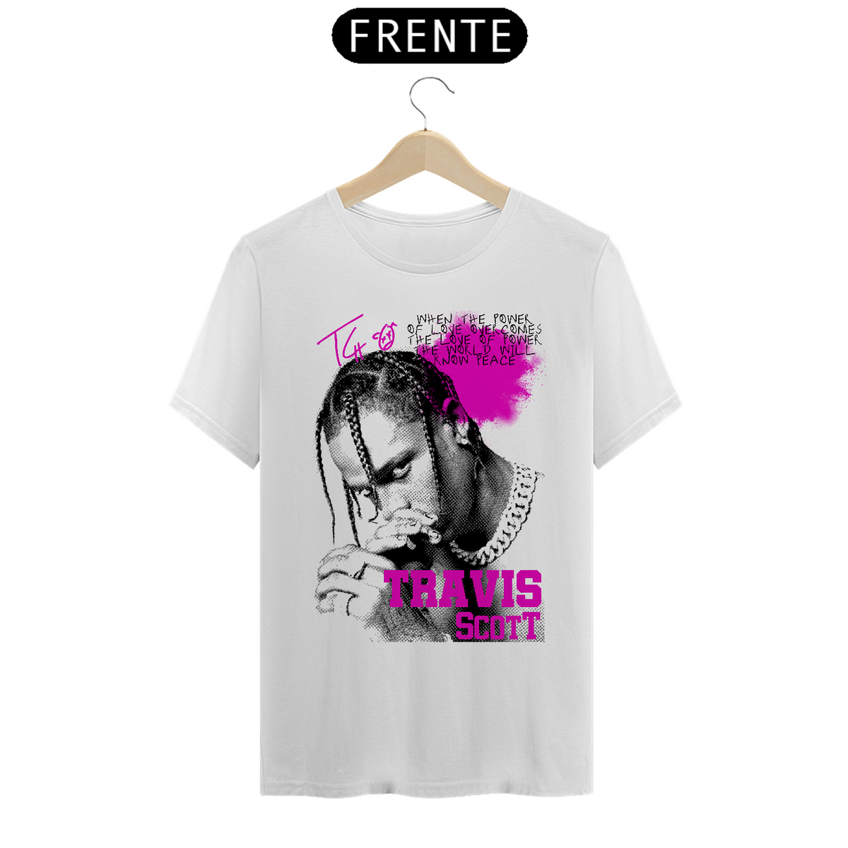 Nome do produto: Camiseta Unissex - Travis Scott