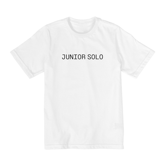 Camiseta Infantil 10 a 14 - JUNIOR Solo