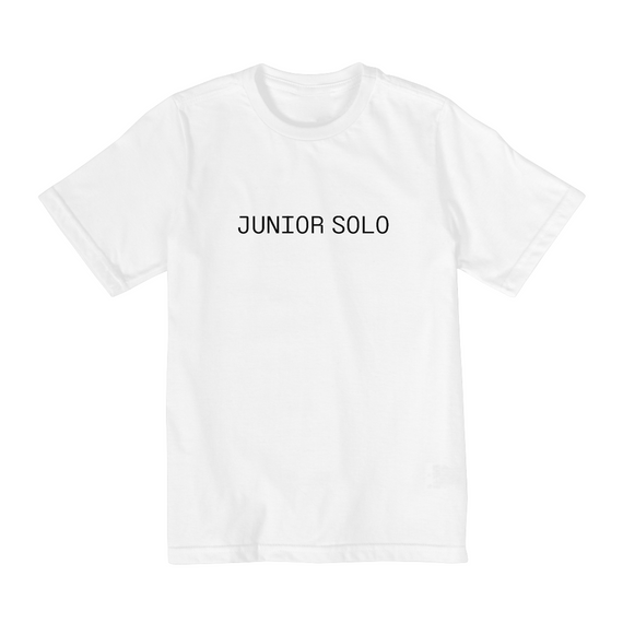 Camiseta Infantil 2 a 8 - JUNIOR Solo