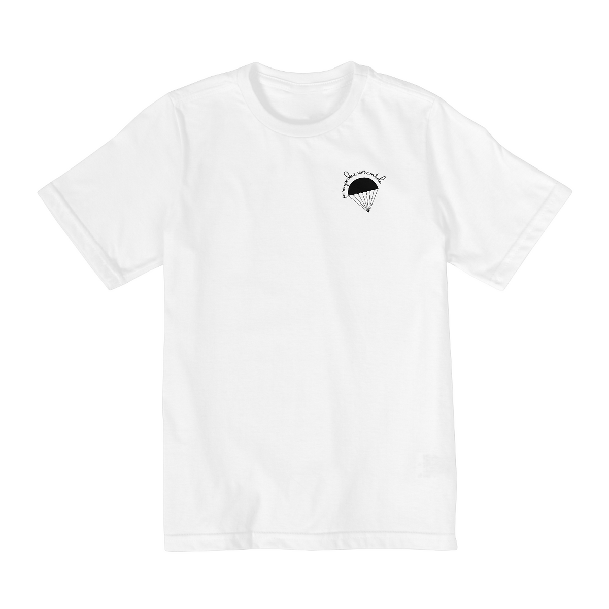 Nome do produto: Camiseta Infantil 2 a 8 - JUNIOR paraquedas