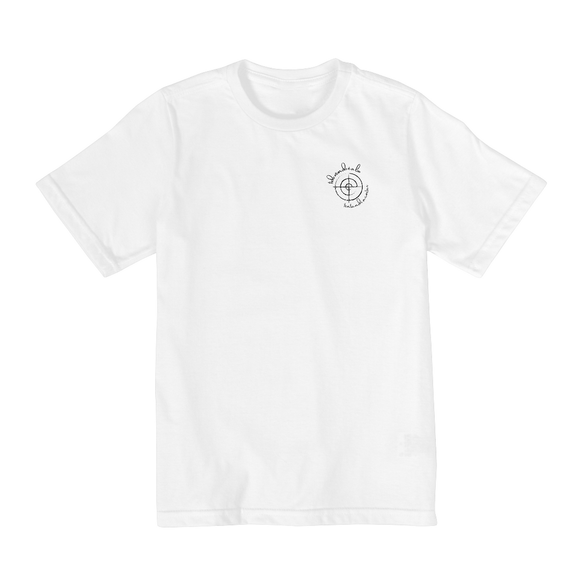Nome do produto: Camiseta Infantil 2 a 8 - JUNIOR tentando acertar