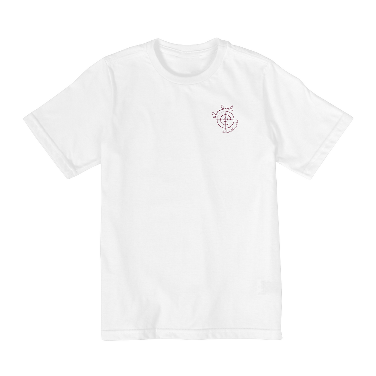 Nome do produto: Camiseta Infantil 2 a 8 - JUNIOR tentando acertar
