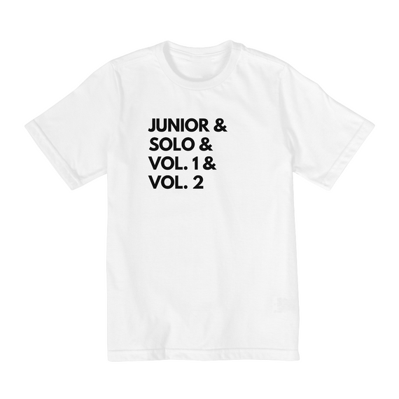 Camiseta Infantil 10 a 14 - JUNIOR &