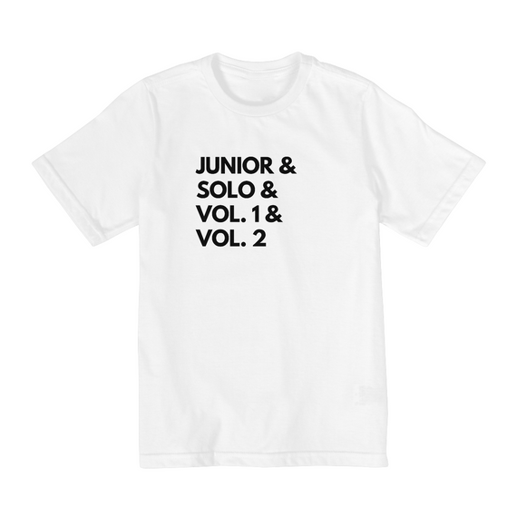 Camiseta Infantil 2 a 8 - JUNIOR &