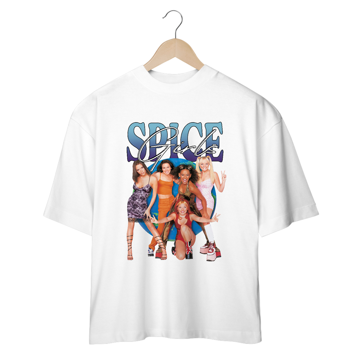 Nome do produto: Camiseta Oversized - Spice Girls