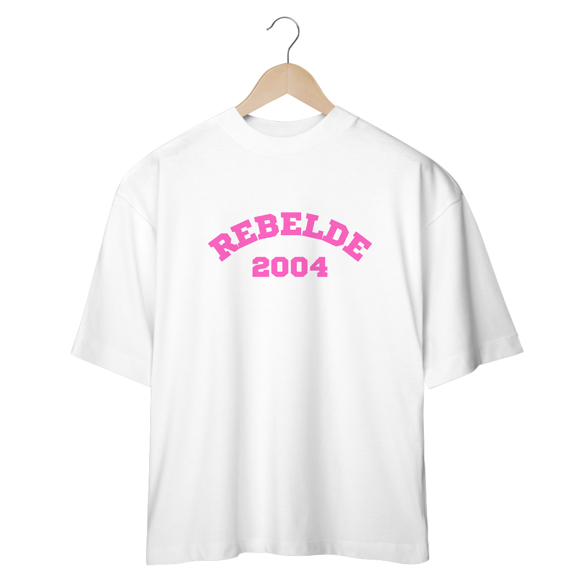 Nome do produto: Camiseta Oversized - RBD Rebelde 2004