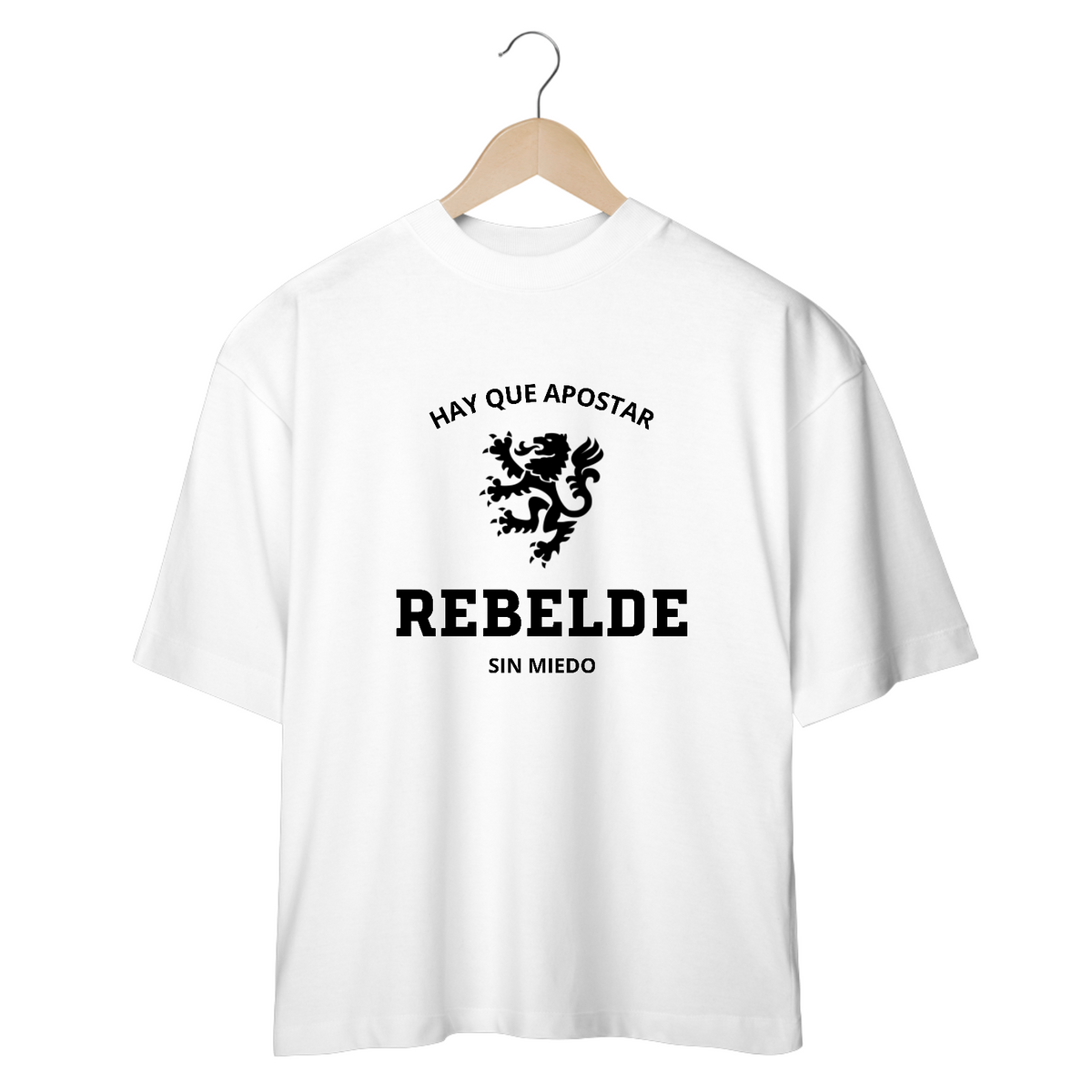 Nome do produto: Camiseta Oversized - RBD Hay Que Apostar