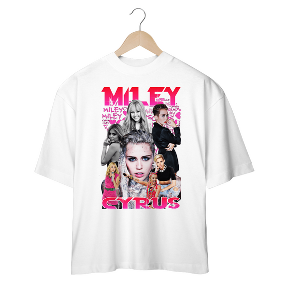 Camiseta Oversized - Miley Cyrus