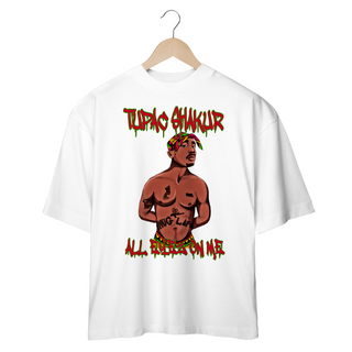 Nome do produtoCamiseta Oversized - Tupac