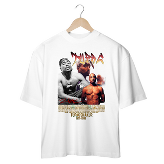 Nome do produtoCamiseta Oversized - Tupac