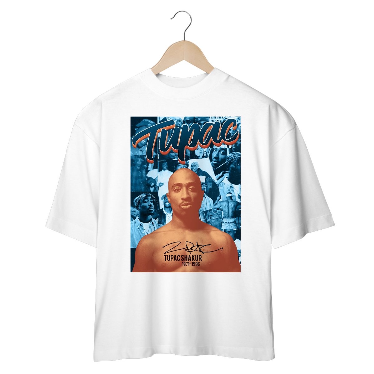 Nome do produto: Camiseta Oversized - Tupac