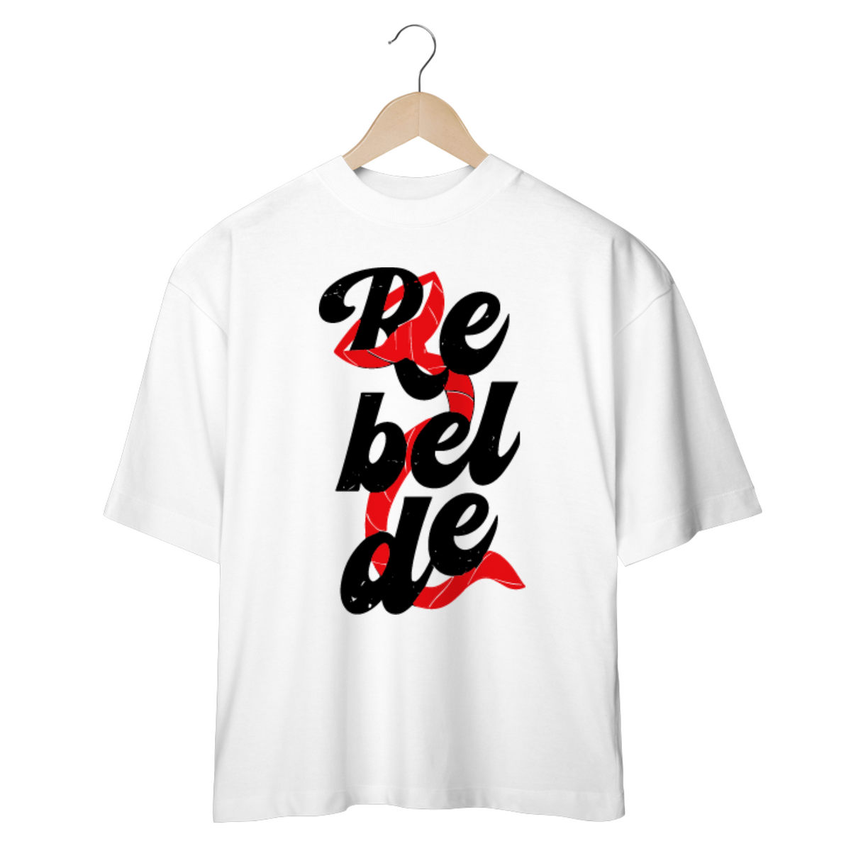 Nome do produto: Camiseta Oversized - RBD Rebelde Gravata