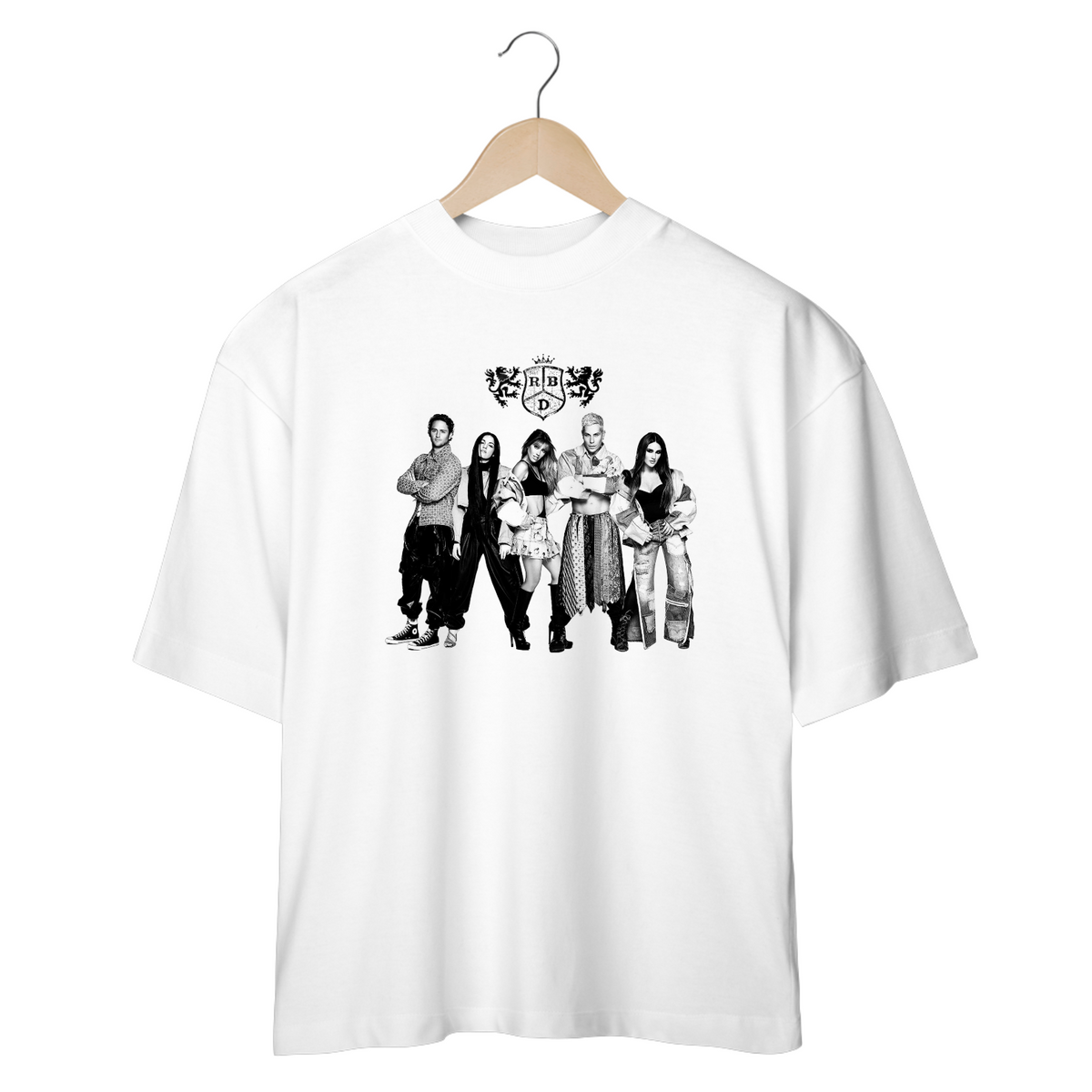 Nome do produto: Camiseta Oversized - RBD Turnê