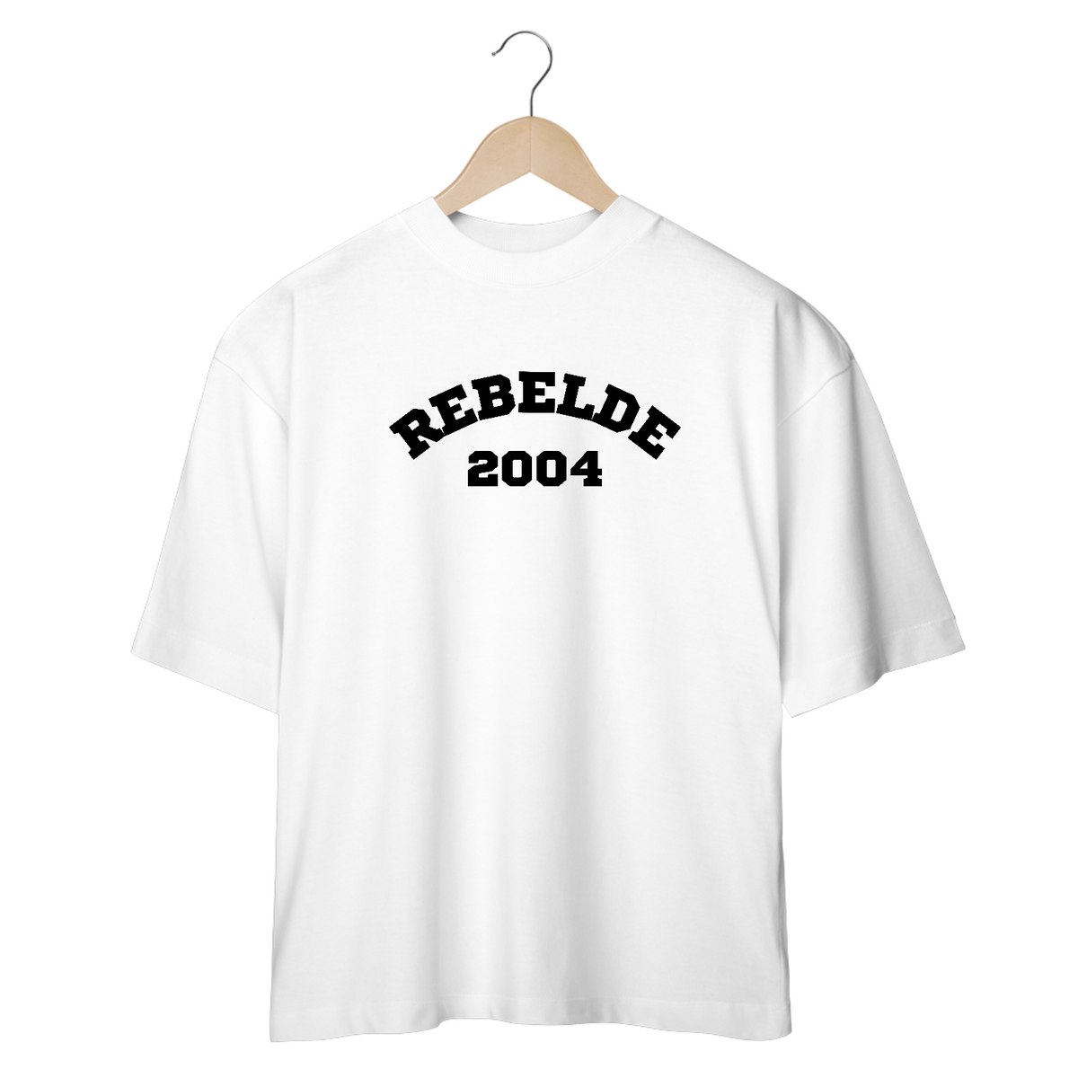 Nome do produto: Camiseta Oversized - RBD Rebelde 2004