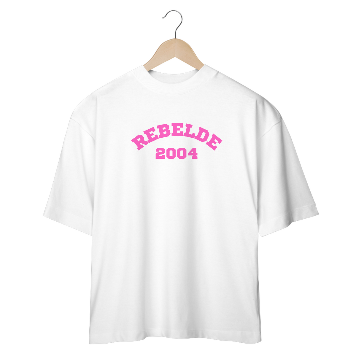 Nome do produto: Camiseta Oversized - RBD Rebelde 2004