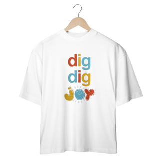 Nome do produtoCamiseta Oversized - Sandy & Junior Dig Dig Joy