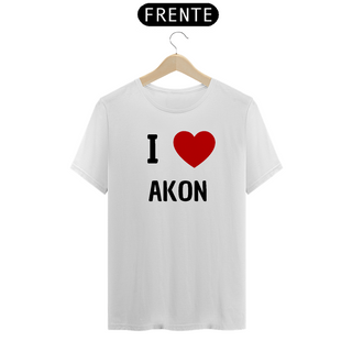 Nome do produtoCamiseta Unissex - Akon I Love Akon