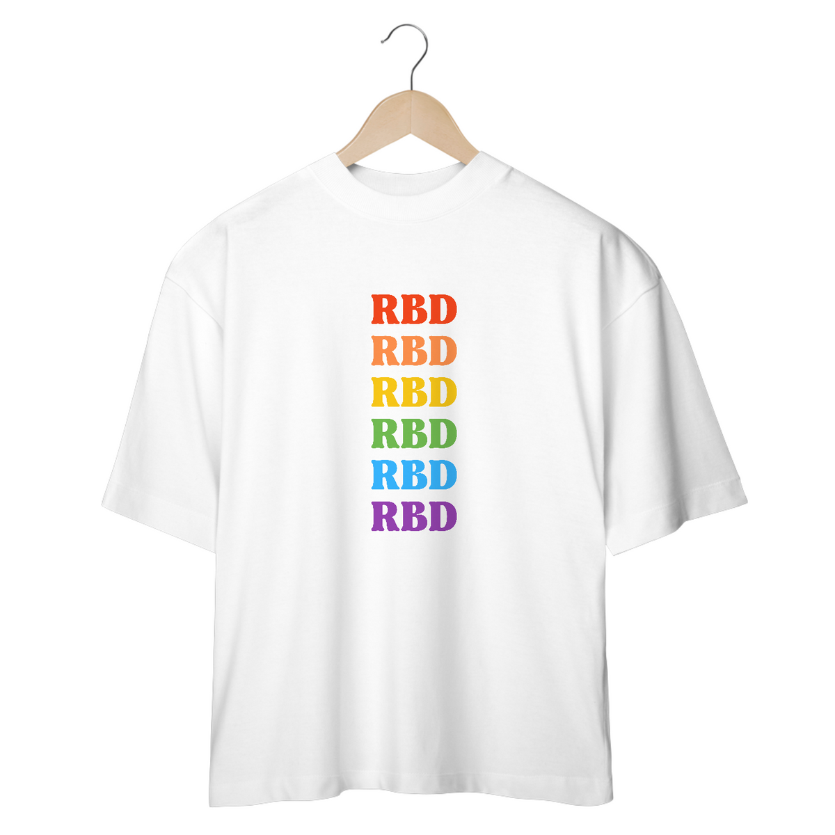 Nome do produto: Camiseta Oversized - RBD lgbtqiapn+