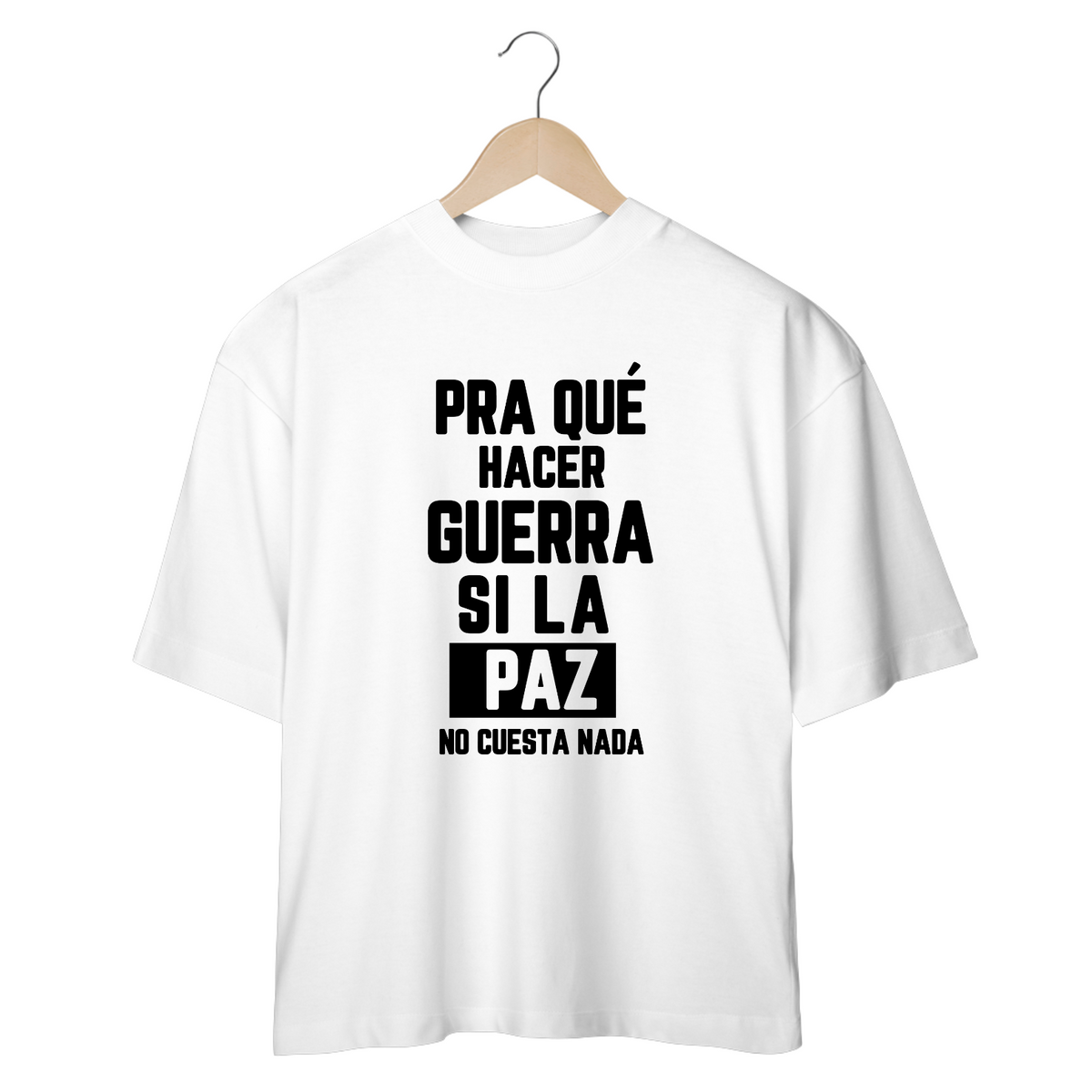 Nome do produto: Camiseta Oversized - RBD Poncho Paz