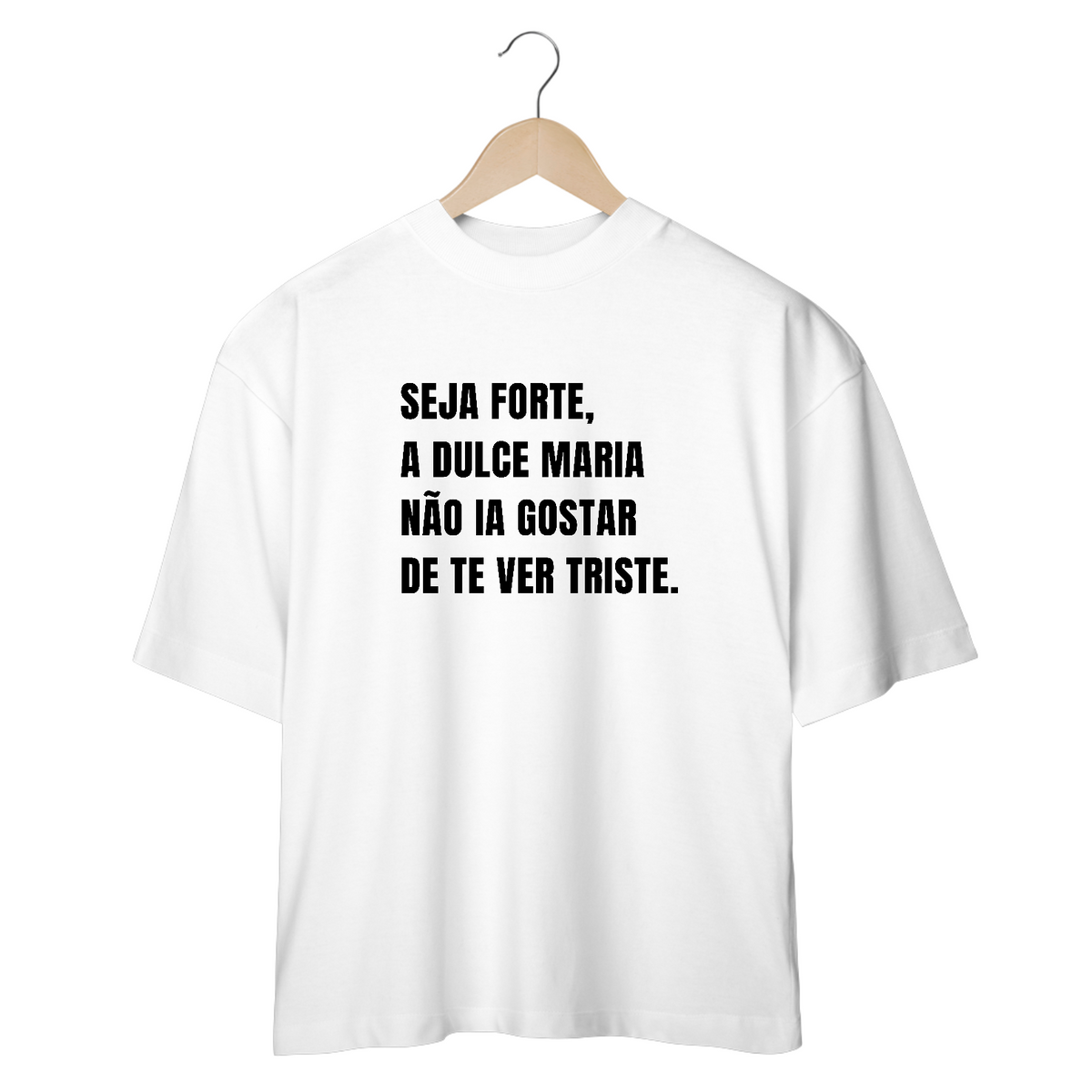 Nome do produto: Camiseta Oversized RBD Dulce Seja Forte