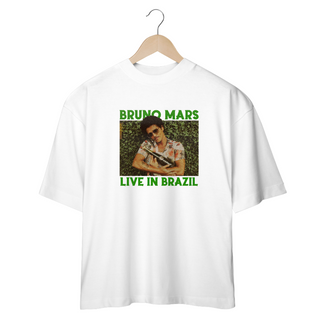 Camiseta Oversized Bruno Mars