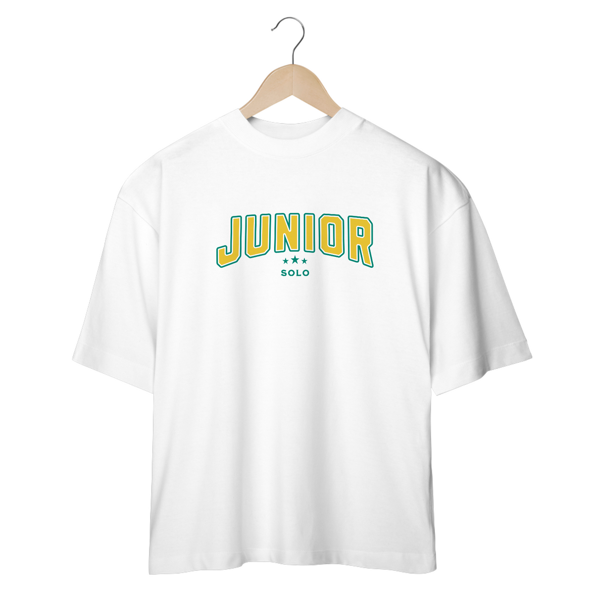 Nome do produto: CAMISETA OVERSIZED JUNIOR TEAM